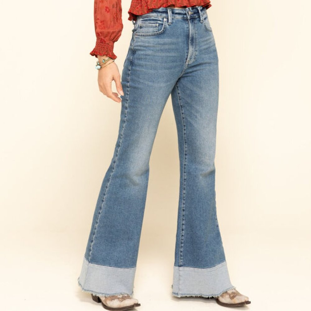 Lee Vintage Modern 28 Bell Bottom Flare Jeans NWT - Picture 6 of 16